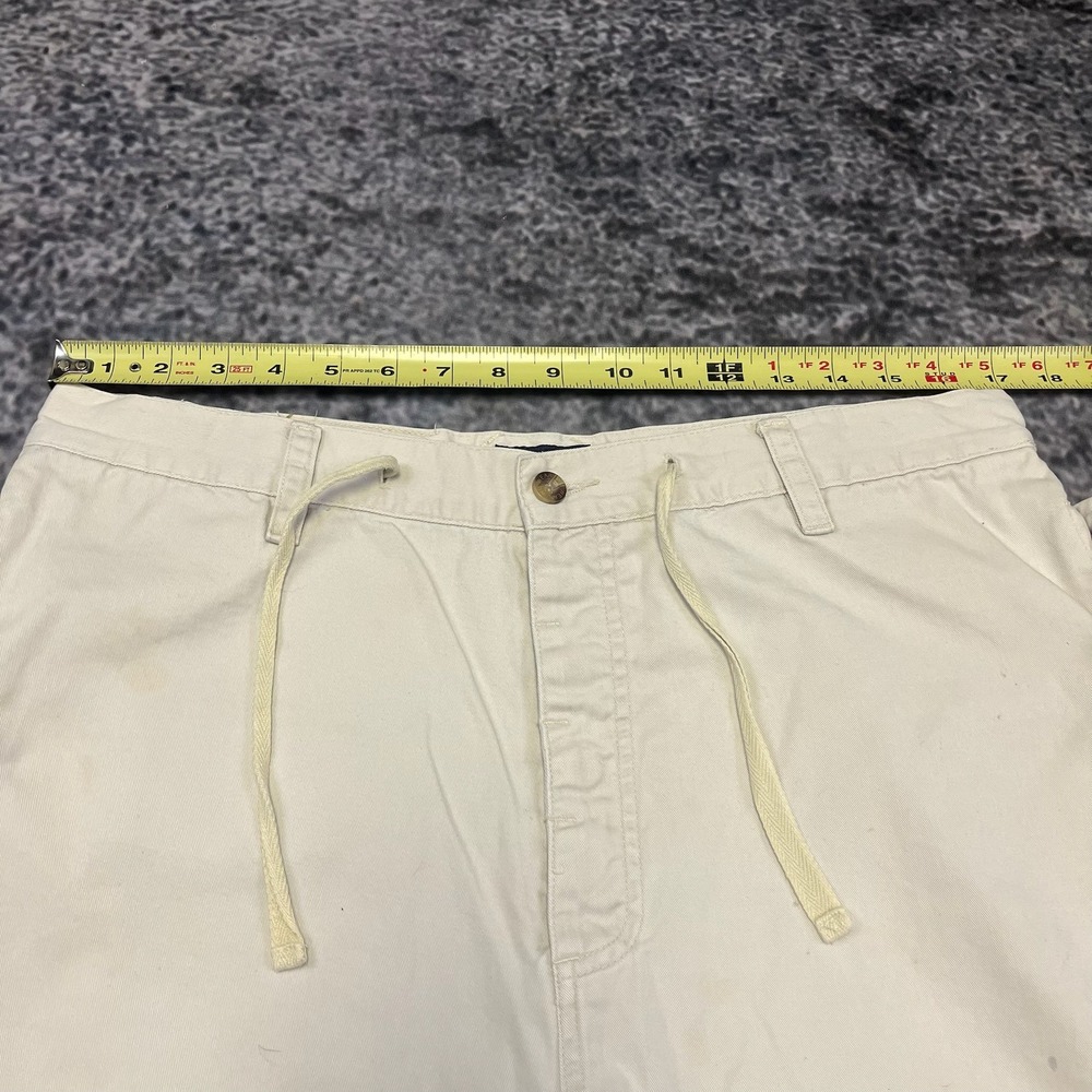 Vintage Wu Wear Pants Mens 34x30 Cream Baggy Embroidered Hip-Hop Skater Y2K‎ - Picture 11 of 16